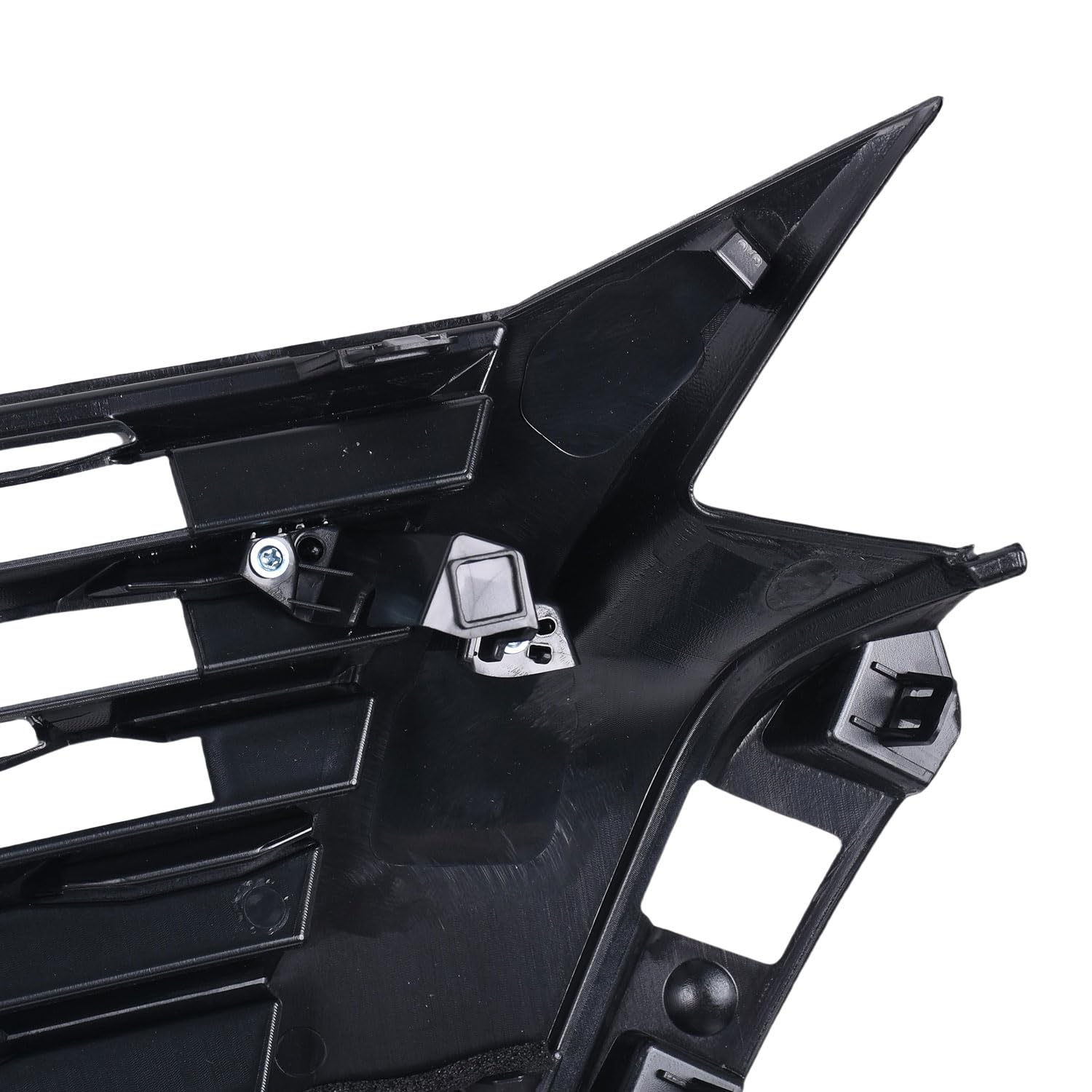 DongJinK Front Bumper Upper Grille Assembly Chrome Trim Front